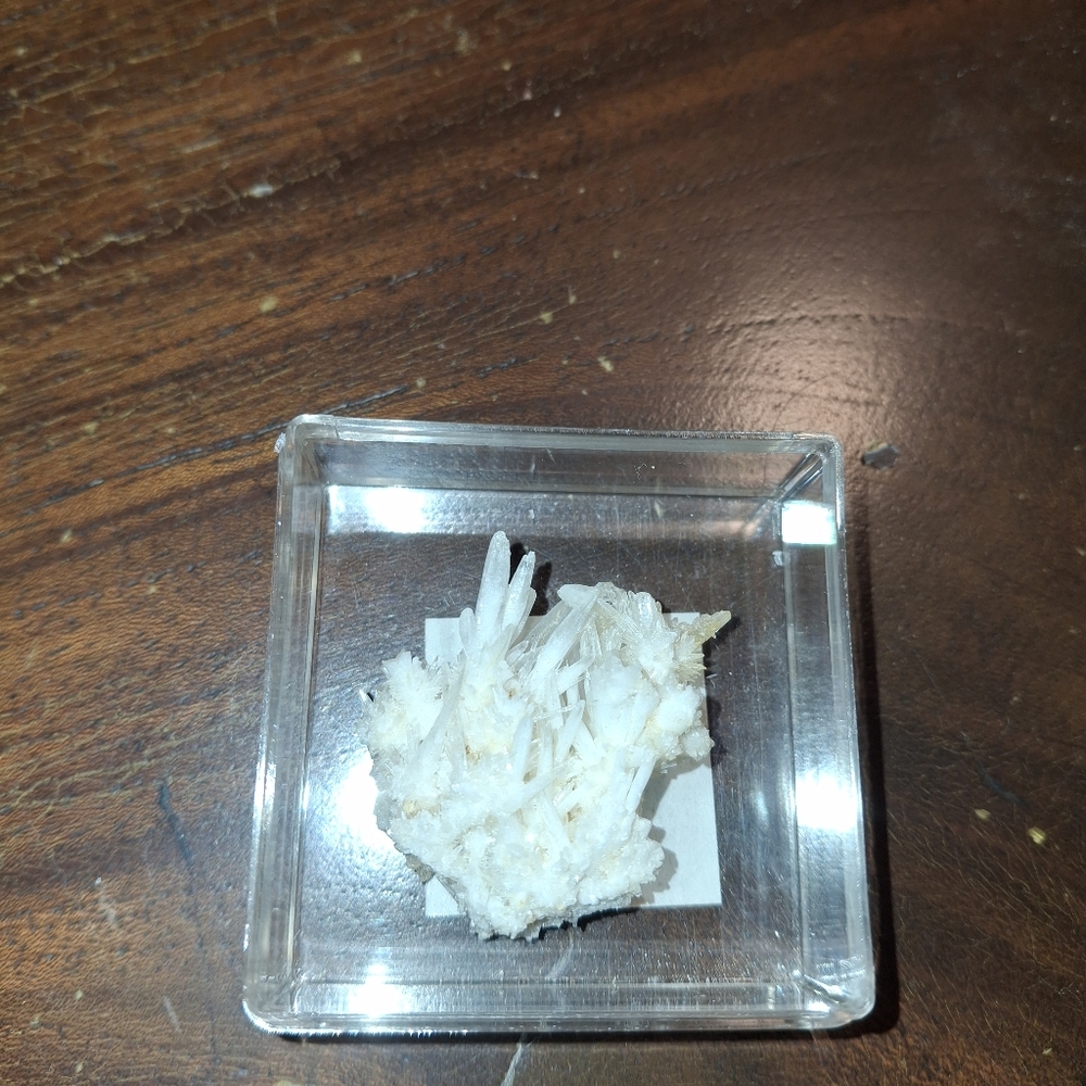 White Aragonite Specimen